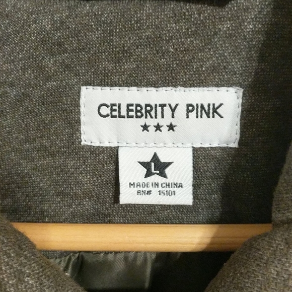 Vintage Charcoal Grey Double Breasted Peacoat - Picture 6 of 7